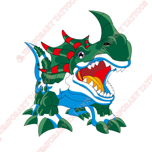 Digital Monsters Customize Temporary Tattoos Stickers NO.3542